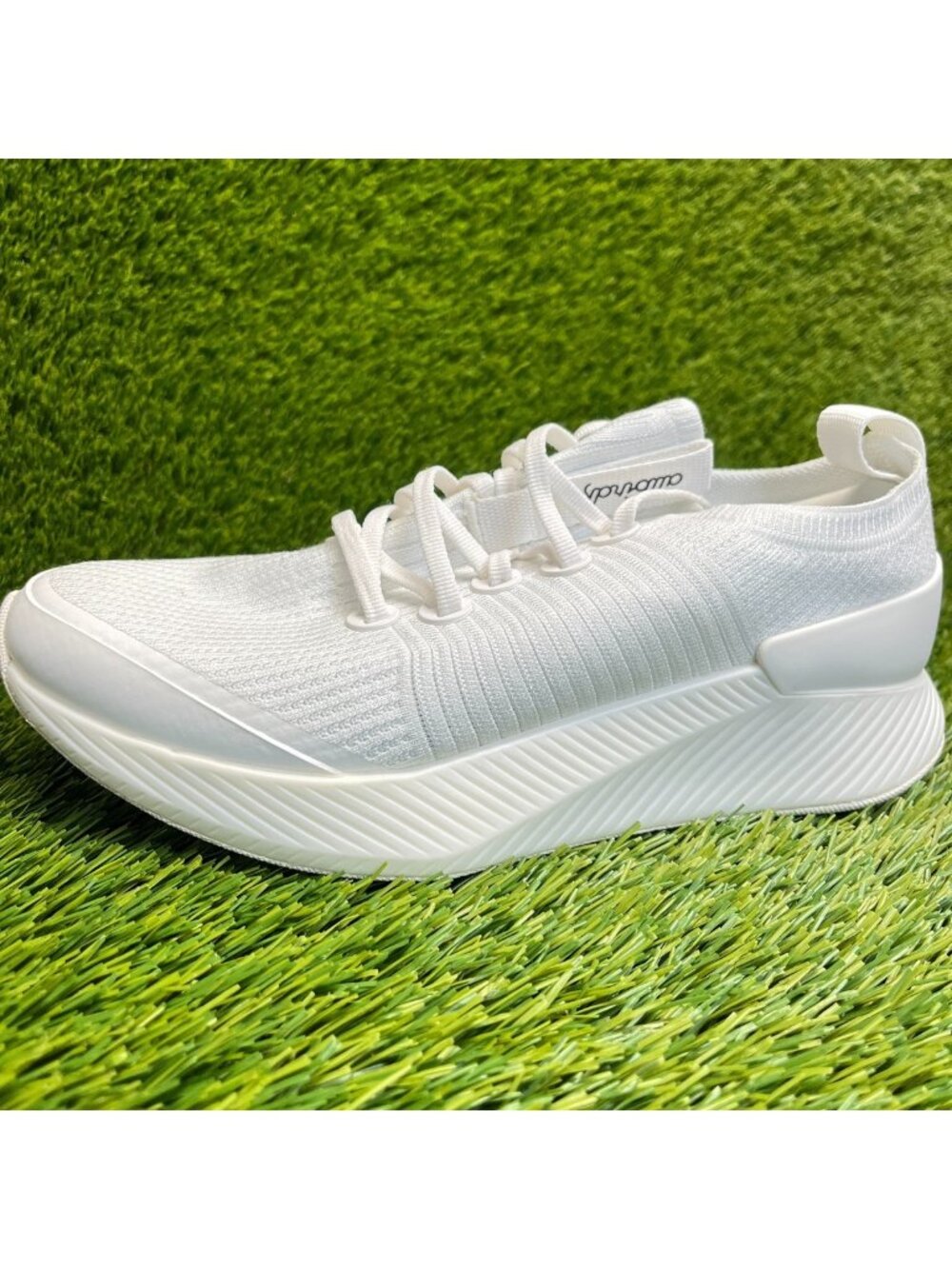 Allbirds Tree Glider Womens Size 7.5 White Athletic Running Knit Shoes Sneakers - Picture 3 of 10